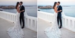 Alternative view of Beach Wedding Lightroom Presets Mobile and desktop Wedding Presets