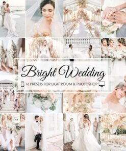 Bright Wedding Lightroom Presets Mobile and desktop Presets
