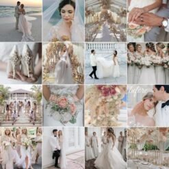 Alternative view of Bright Wedding Lightroom Presets Mobile and desktop Presets