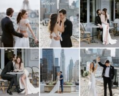 Alternative view of Urban Wedding Lightroom Presets Mobile and desktop Wedding presets