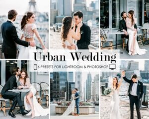 Urban Wedding Lightroom Presets Mobile and desktop Wedding presets