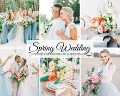 Spring Wedding Lightroom Presets Wedding Mobile and desktop Presets