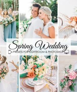 Spring Wedding Lightroom Presets Wedding Mobile and desktop Presets