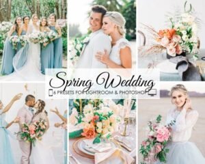 Spring Wedding Lightroom Presets Wedding Mobile and desktop Presets