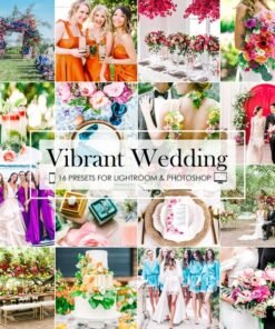 Vibrant Wedding Lightroom Presets Wedding Presets Mobile and Desktop Presets