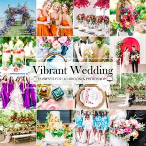 Vibrant Wedding Lightroom Presets Wedding Presets Mobile and Desktop Presets