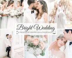 Bright Wedding Presets Lightroom Mobile Presets Wedding Lightroom Desktop Presets