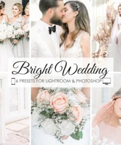 Bright Wedding Presets Lightroom Mobile Presets Wedding Lightroom Desktop Presets