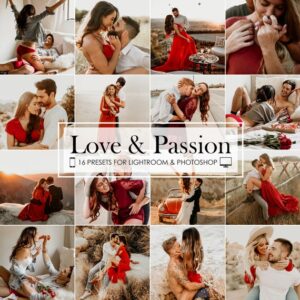 Love and Passion Wedding Lightroom presets Wedding Presets Desktop Presets