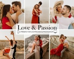 Love and Passion Lightroom Presets Wedding Mobile and Desktop Presets 