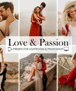  Love and Passion Lightroom Presets Wedding Mobile and Desktop Presets 