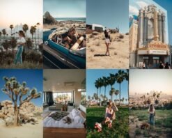 Alternative view of California Lightroom Presets Mobile and Desktop LA Instagram Aesthetic Presets