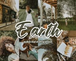 Earth Tones Lightroom Presets Mobile and Desktop Mother Nature Filters Presets