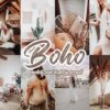 Boho Lightroom Presets Mobile and Desktop Beige Instagram Aesthetic Presets