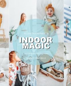 Indoor Magic Baby Home Lightroom Presets 20 Mobile and Desktop Lightroom Presets