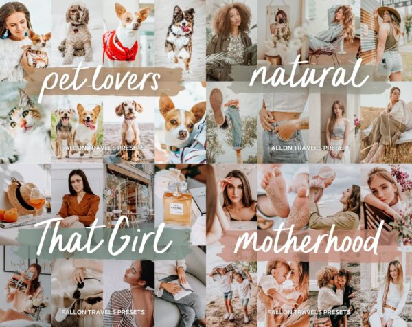 175+ INFLUENCER Bundle Lightroom Presets Natural Aesthetic Lifestyle Photo Editing Instagram Filter - Image 4