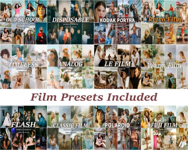 Lightroom Presets Bundle 6000+ Summer Presets Mobile Preset, Creamy Preset, Bohemian Vintage Preset, Film Preset, Natural Instagram Filter - Image 7