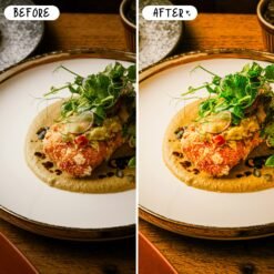 Alternative view of YUMMY FOOD Mobile LIGHTROOM Presets Vibrant and Bright Preset