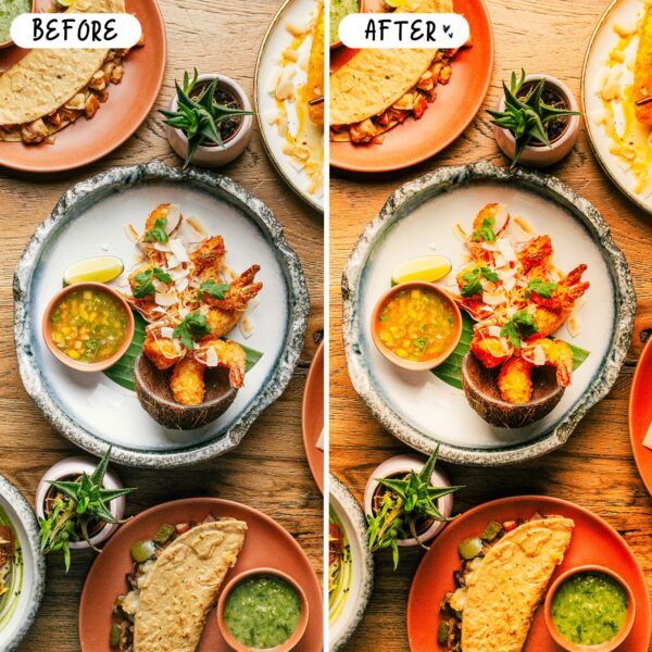 FOODIE Mobile Lightroom Presets Yummy Food Preset Food Presets for Instagram - Image 5