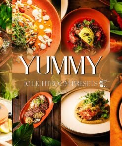 YUMMY FOOD Mobile LIGHTROOM Presets Vibrant and Bright Preset