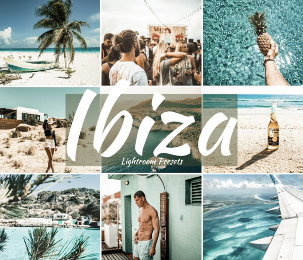 IBIZA Blogger Presets Lightroom Mobile Presets Fashion Presets Travel Presets