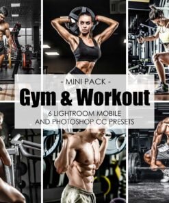 Gym Workout Lightroom Presets Dark Moody Gym Presets