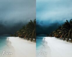 Alternative view of Blue Lightroom Presets for Mobile and Desktop Mystic Blue Presets Travel Presets
