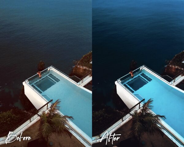 Blue Lightroom Presets for Mobile and Desktop Mystic Blue Presets Travel Presets - Image 8