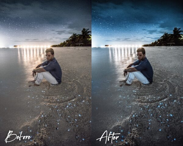 Blue Lightroom Presets for Mobile and Desktop Mystic Blue Presets Travel Presets - Image 3