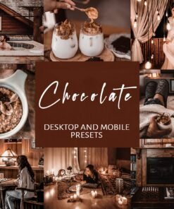Chocolate Lightroom Presets Chocolate Presets Brown Presets