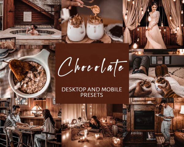 Chocolate Lightroom Presets Chocolate Presets Brown Presets