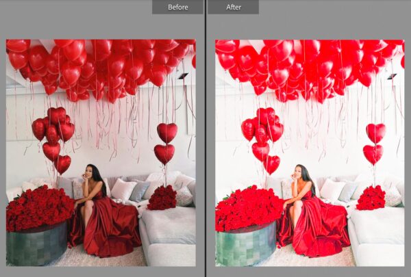 Valentine's Day Women’s Day Lightroom Presets Clean Preset - Image 6