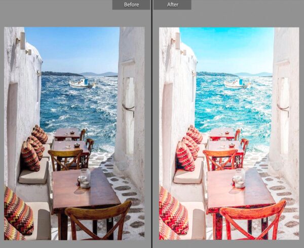 8 Greece Presets lightroom Travel Presets Summer Presets - Image 4