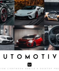 30 Automotive Lightroom Mobile and Desktop Presets Car Preset