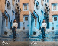 Alternative view of Pastel Blue Lightroom Presets for Mobile And Desktop Pastel Blue Presets