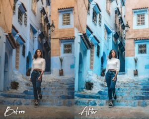 Alternative view of Pastel Blue Lightroom Presets for Mobile And Desktop Pastel Blue Presets