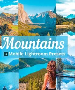 Mountains Lightroom Presets Mobile Lightroom Presets Landscape Nature Preset