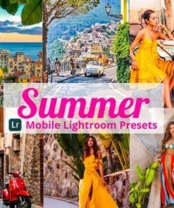 Summer Lightroom Presets Travel Vacation presets Lifestyle Preset