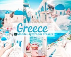 8 Greece Presets lightroom Travel Presets Summer Presets