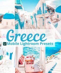 8 Greece Presets lightroom Travel Presets Summer Presets