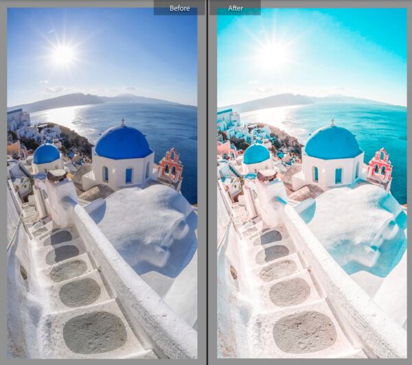 8 Greece Presets lightroom Travel Presets Summer Presets - Image 5