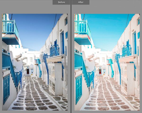 8 Greece Presets lightroom Travel Presets Summer Presets - Image 7