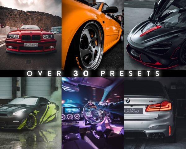 30 Automotive Lightroom Mobile and Desktop Presets Car Preset - Image 7