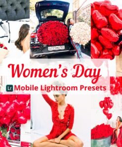 Valentine's Day Women’s Day Lightroom Presets Clean Preset