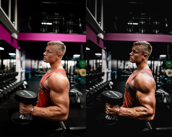 Vasity Mobile and Desktop Lightroom Sports Presets for Athletes Bodybuilders and Powerlifters - Image 6