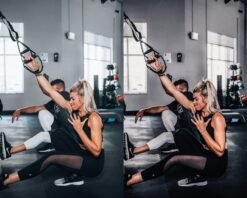 Alternative view of Vasity Mobile and Desktop Lightroom Sports Presets for Athletes Bodybuilders and Powerlifters