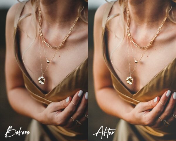 Gold Jewelry Lightroom Presets for Mobile And Desktop Gold Jewellery Presets - Image 7