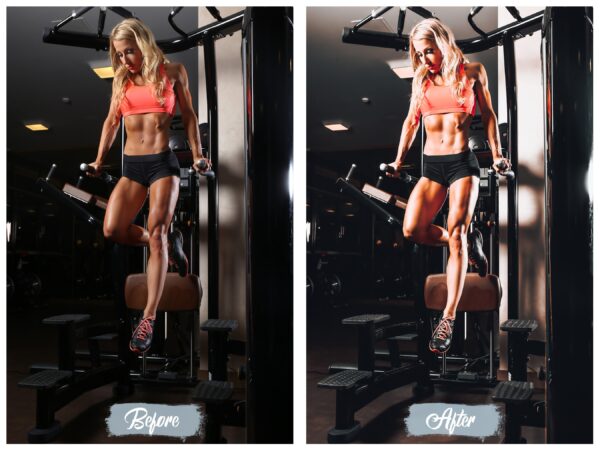 Fitness and Gym Lightroom Presets Mobile and Desktop Mood Filters Health Blogger Presets - Image 5