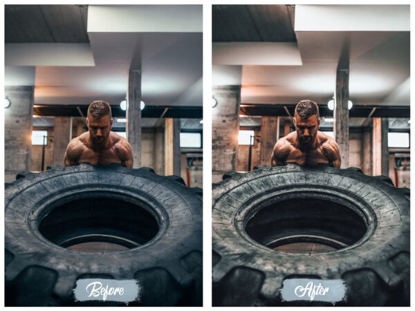 Fitness and Gym Lightroom Presets Mobile and Desktop Mood Filters Health Blogger Presets - Image 7