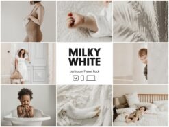 Milky White Lightroom Presets Newborn Preset Minimal Baby Presets Bright Clean Presets